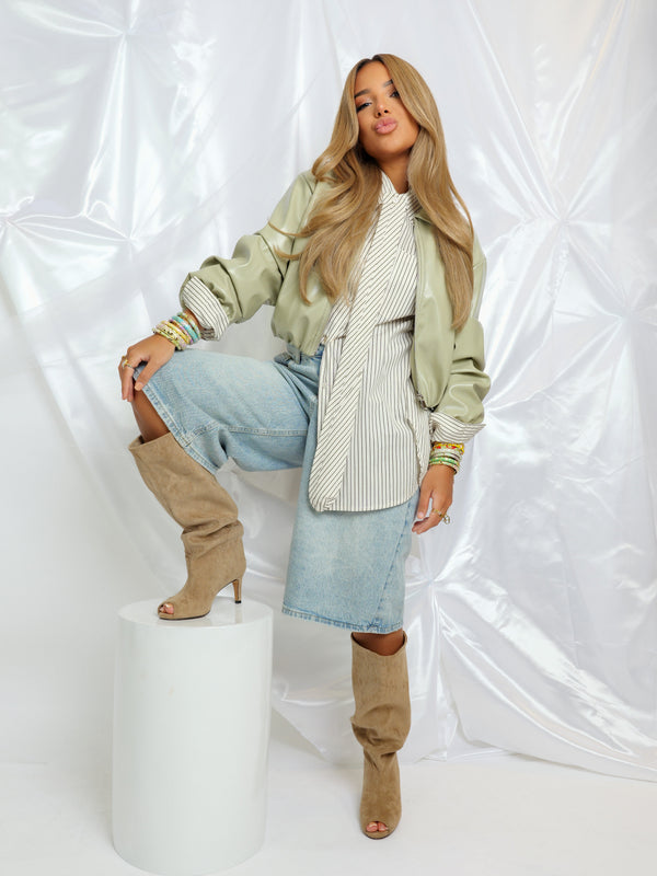 Veste Dark Icon - vert sauge