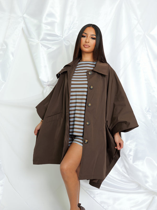 Trench coupe cape