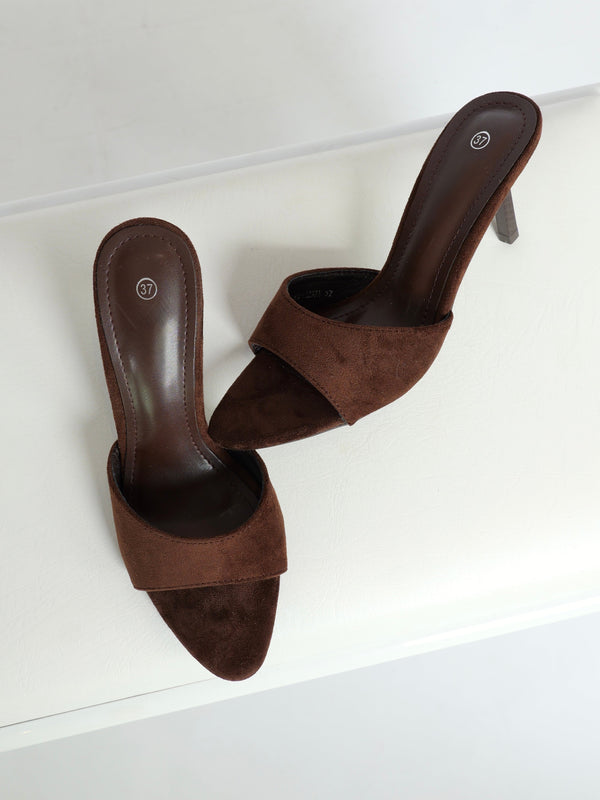 Mules Chocolat