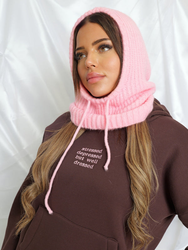 Capuche en maille