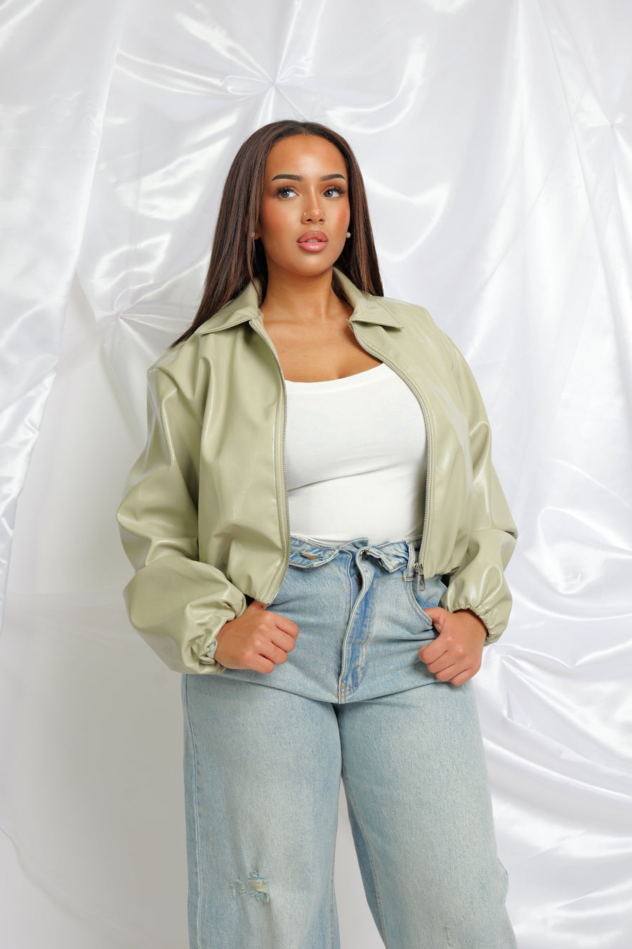 Veste Dark Icon - vert sauge