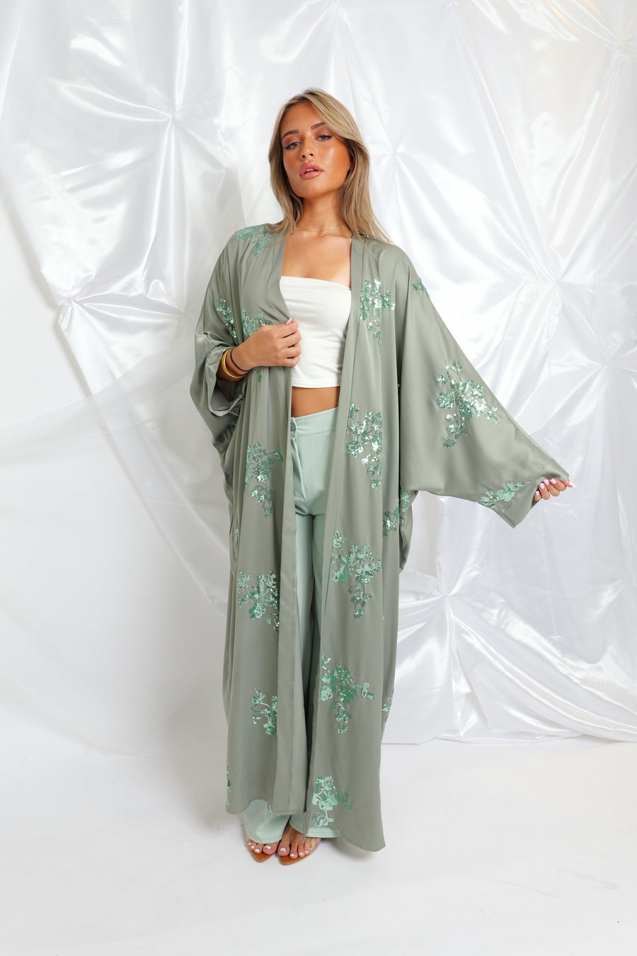 Kimono jade impérial