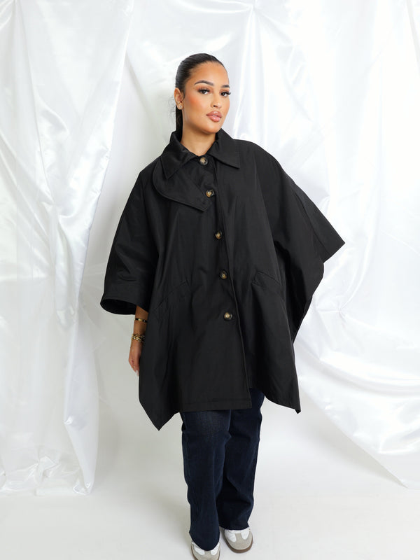 Trench coupe cape