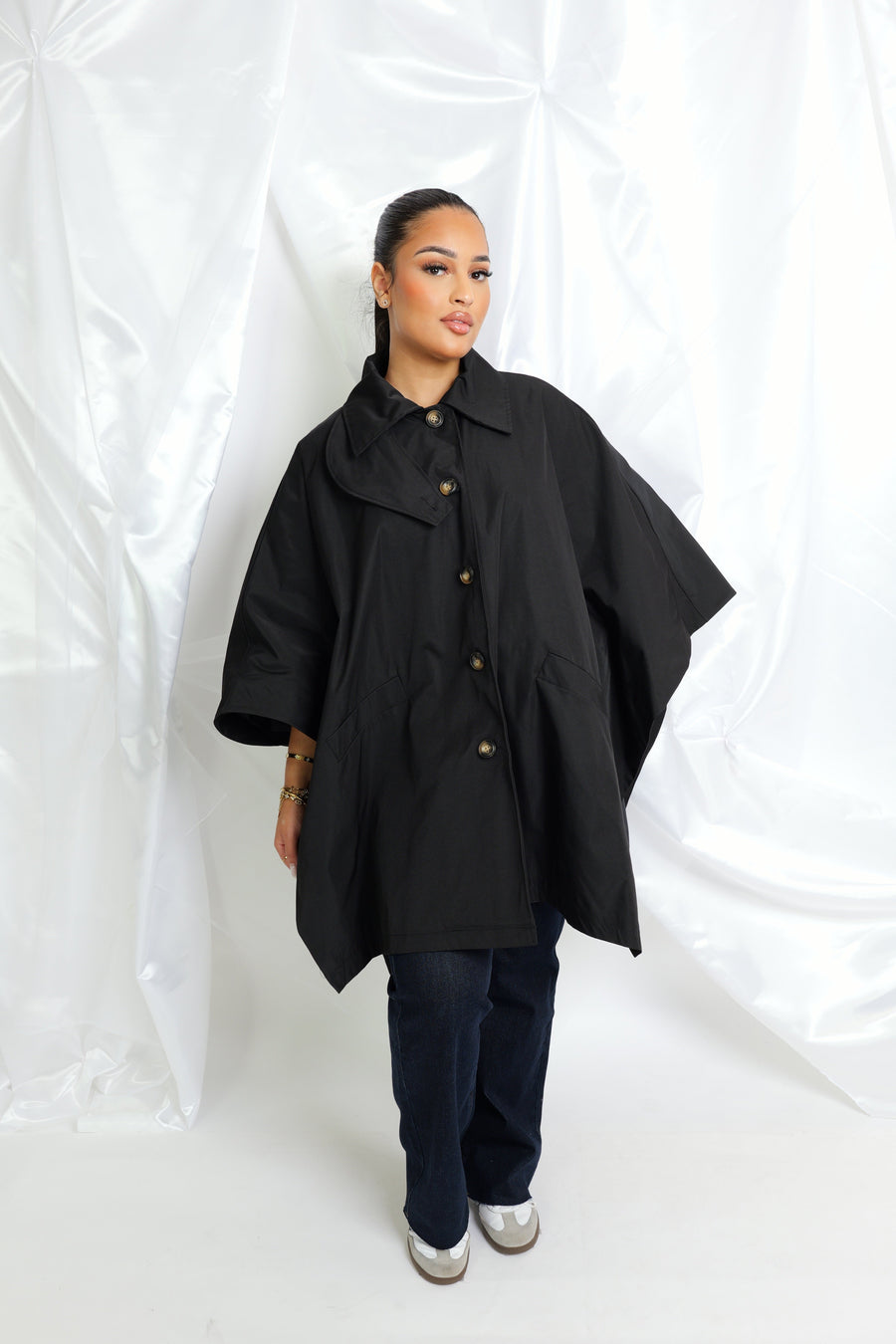 Trench coupe cape