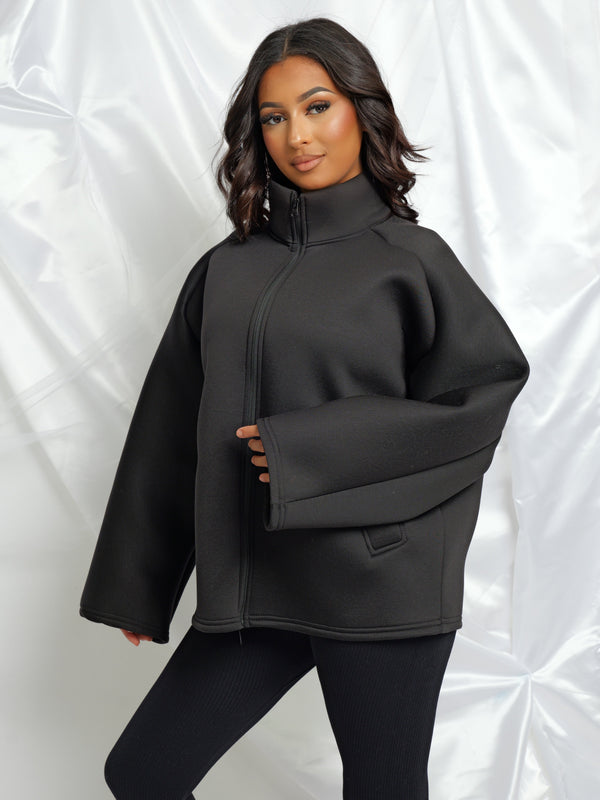 Zip Hoodie CAMPUS – Col haut