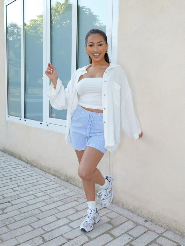 Short rayure Mistral