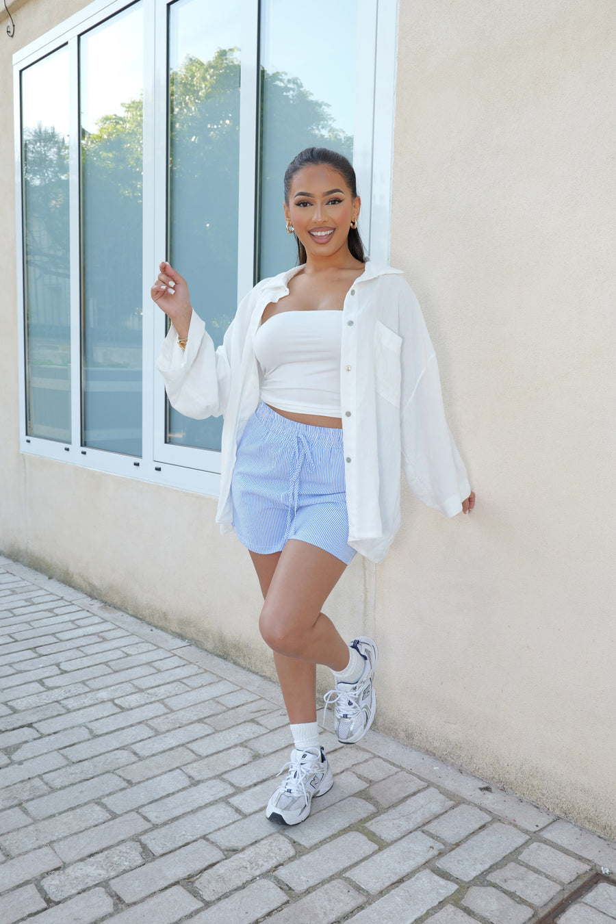 Short rayure Mistral