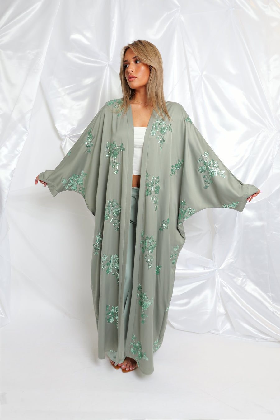Kimono jade impérial