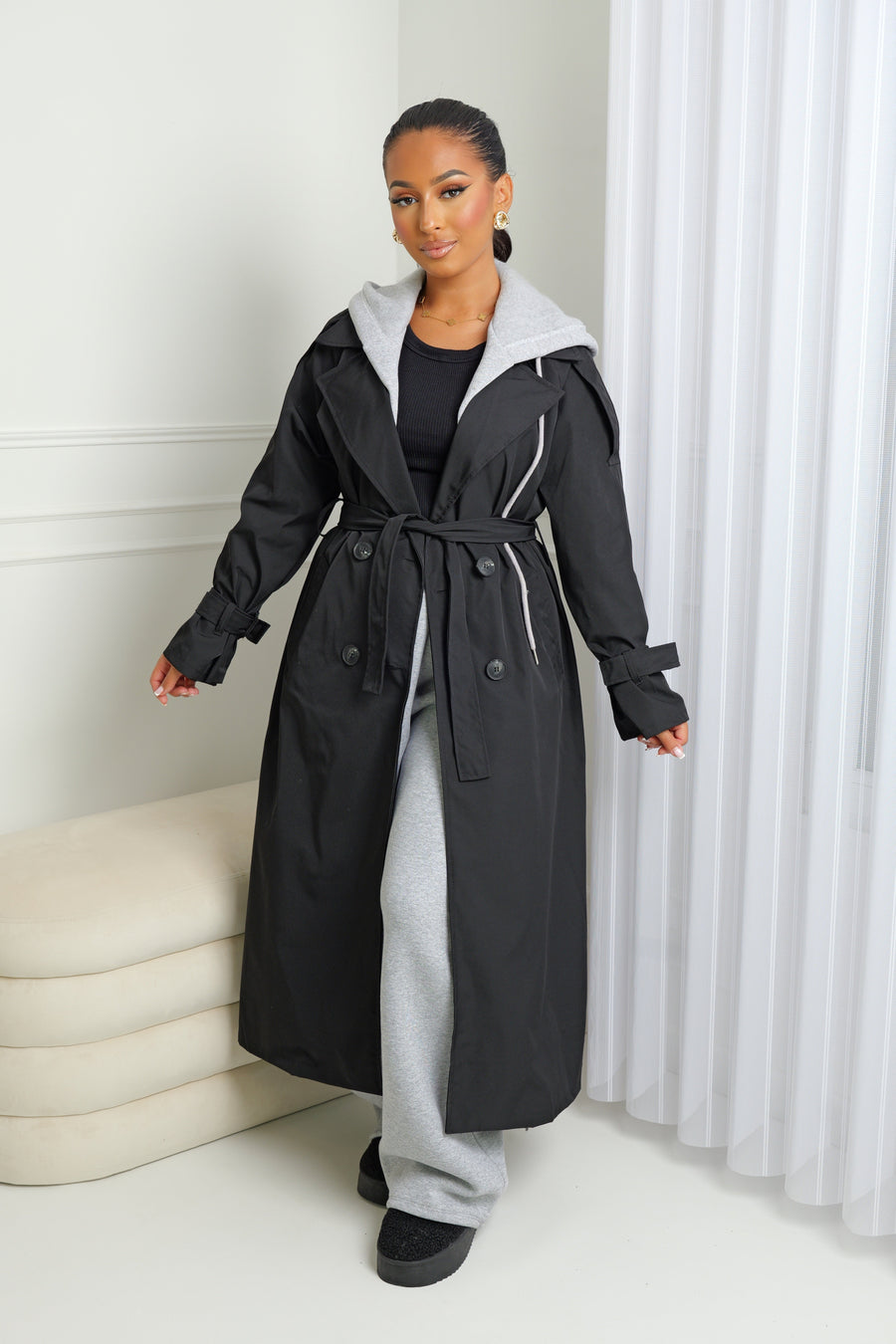 Trench Urban Hood - capuche