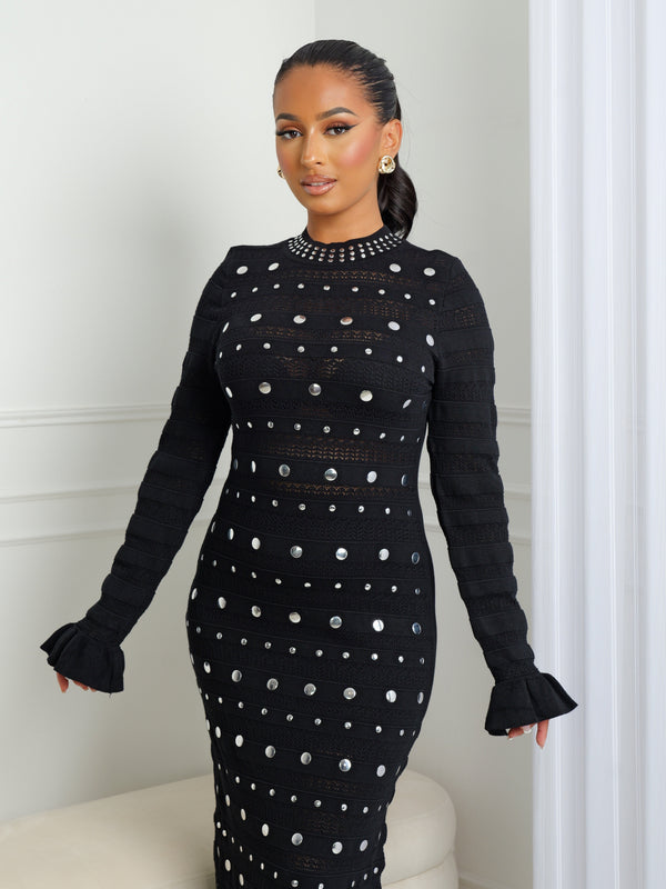 Robe détails clous