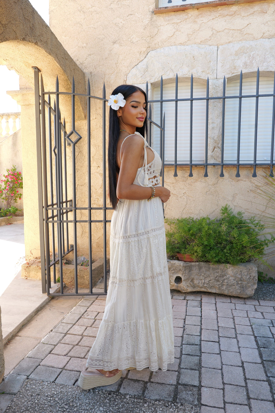 Robe Ibiza crochet