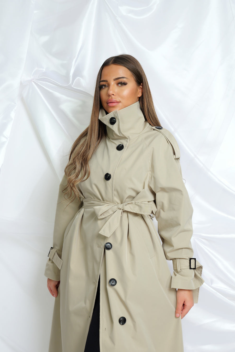 Trench col Sophistiqué