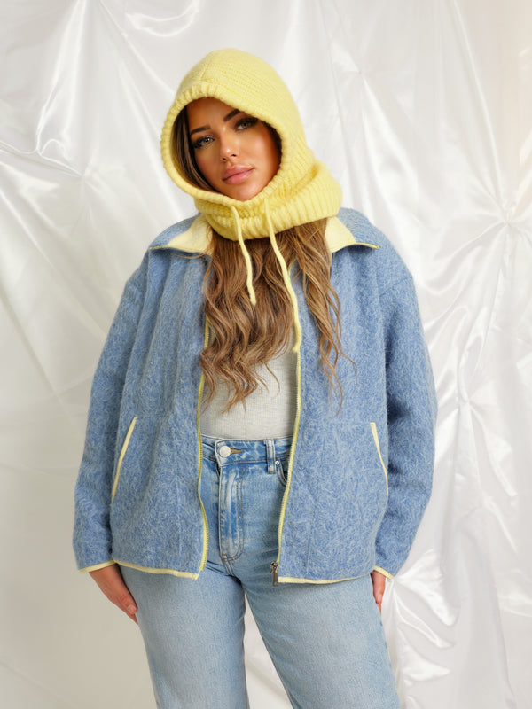 Capuche en maille