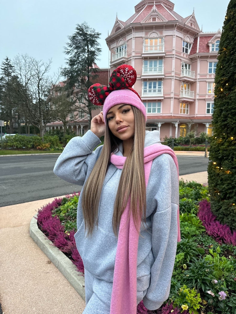 Ensemble écharpe/Bonnet PINK SNOW