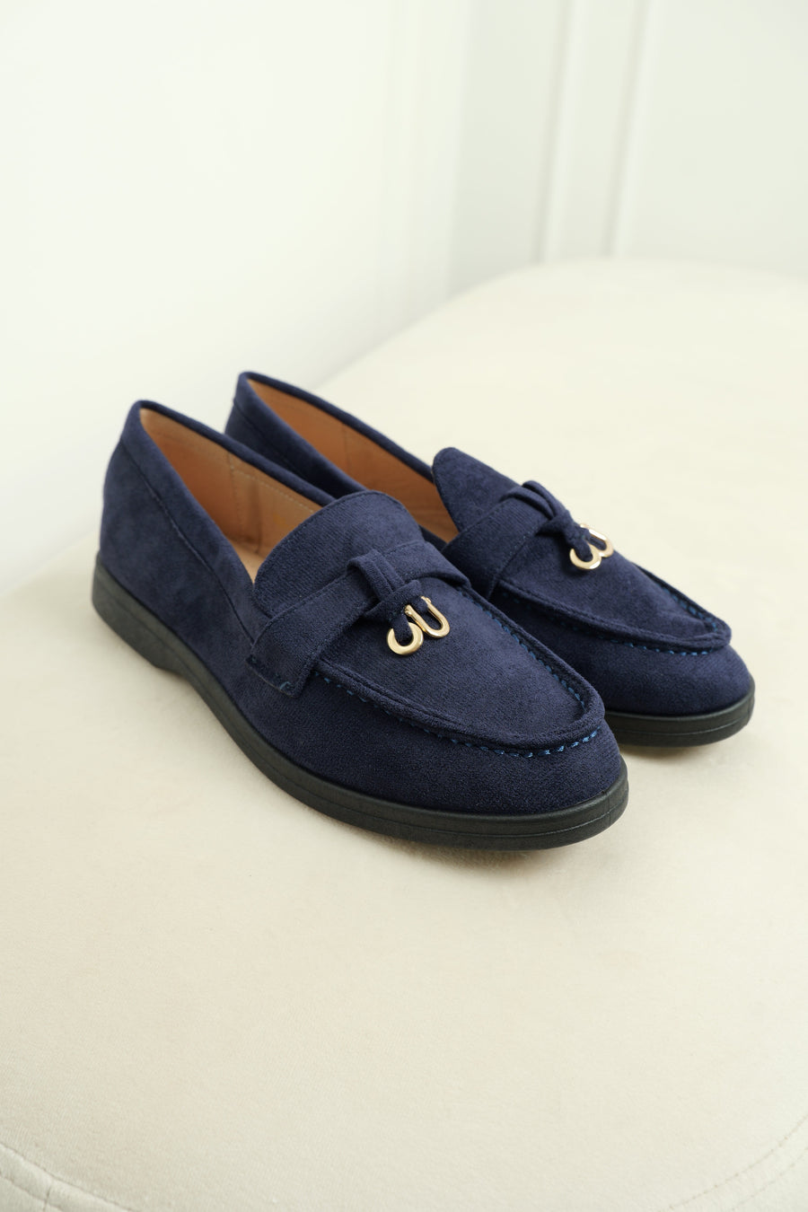 Mocassin bleu marine