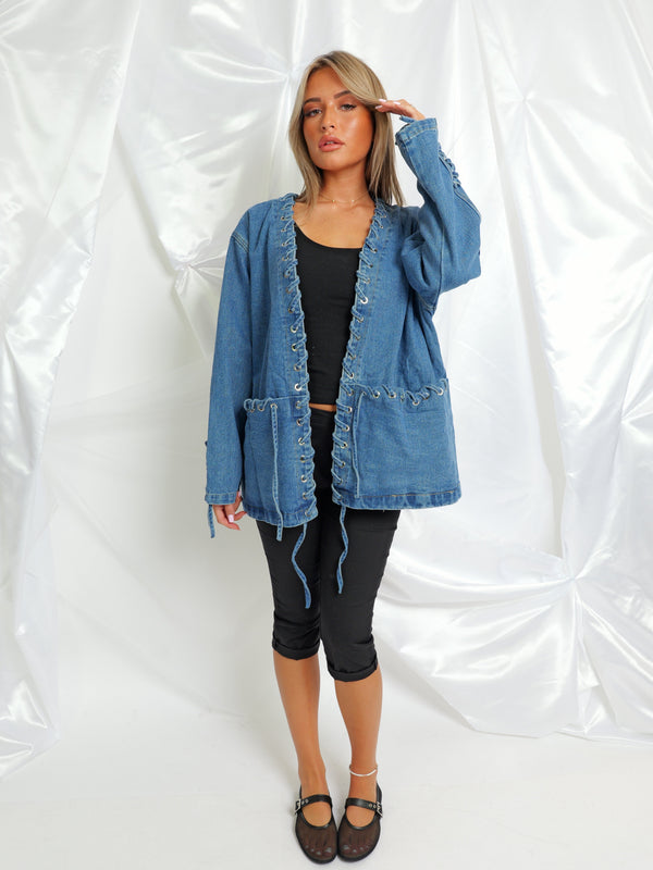 Veste Laced Denim