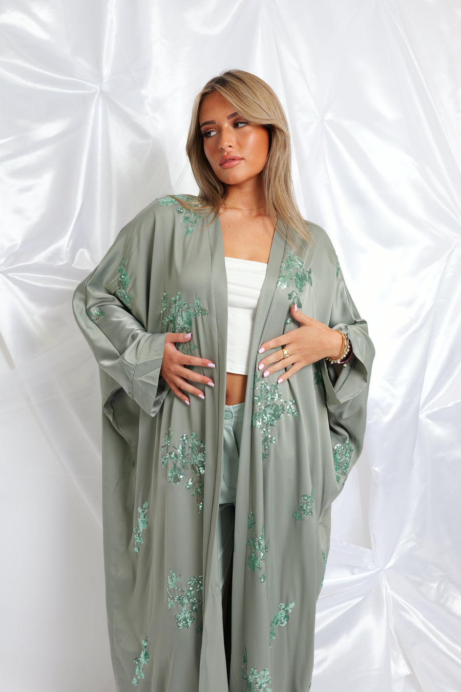 Kimono jade impérial