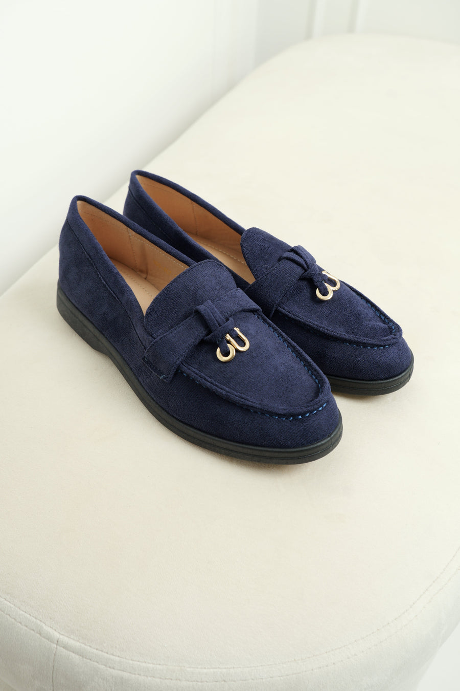 Mocassin bleu marine