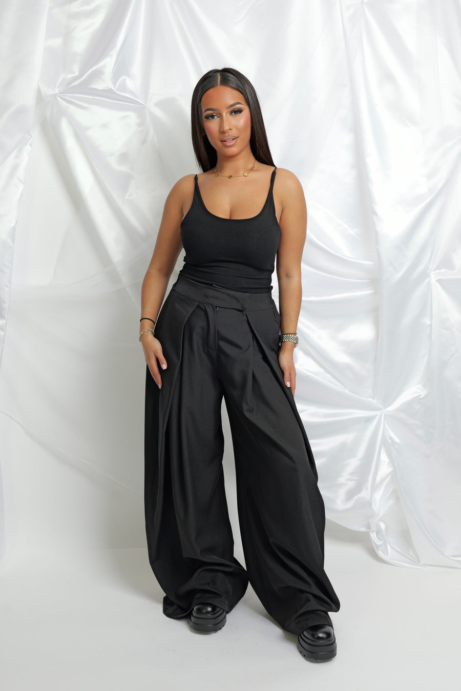 Pantalon Comfort Wide