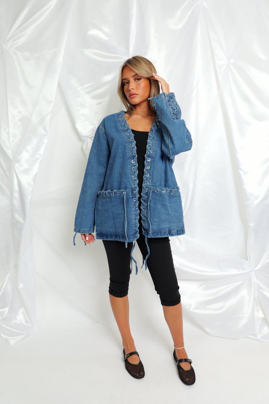 Veste Laced Denim