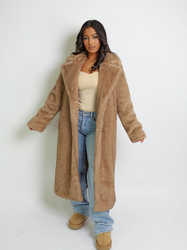 Manteau Teddy Long Premium