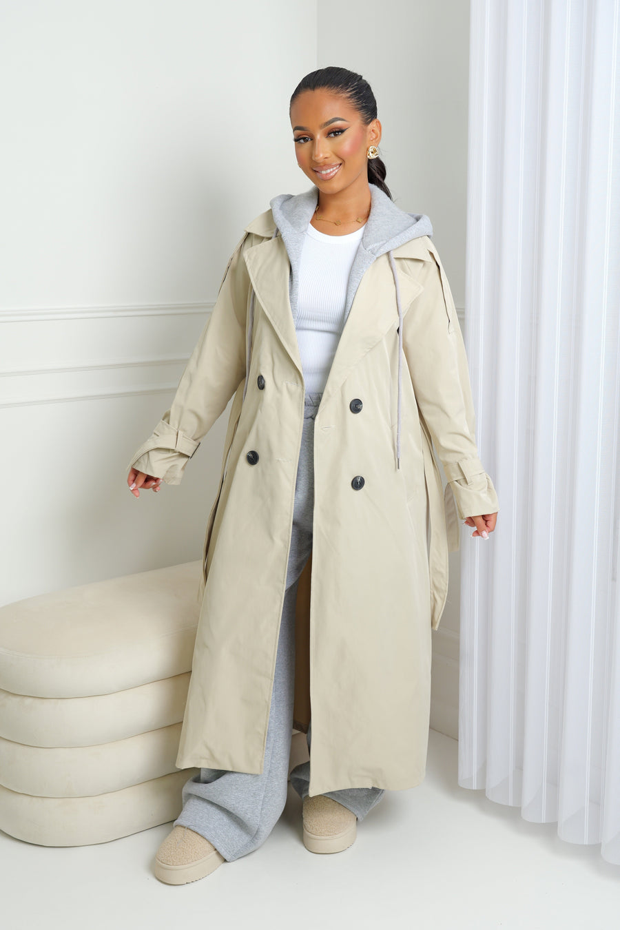 Trench Urban Hood - capuche