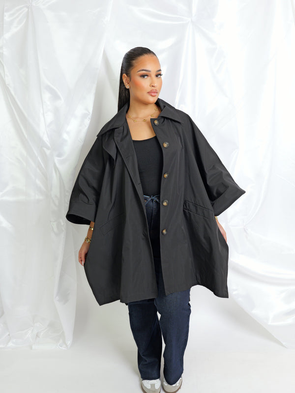 Trench coupe cape