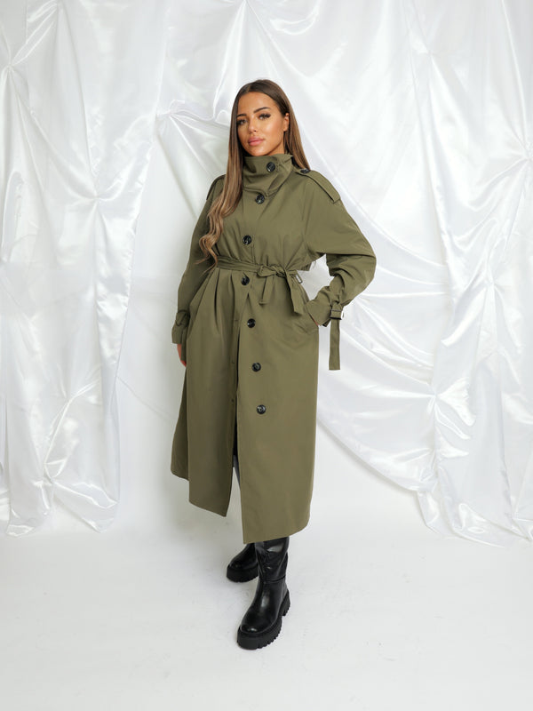 Trench col Sophistiqué