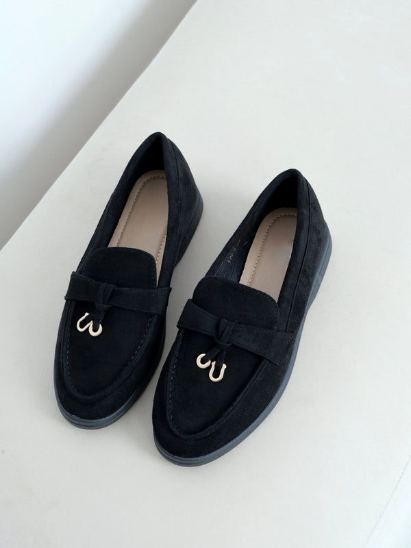 Mocassin noir