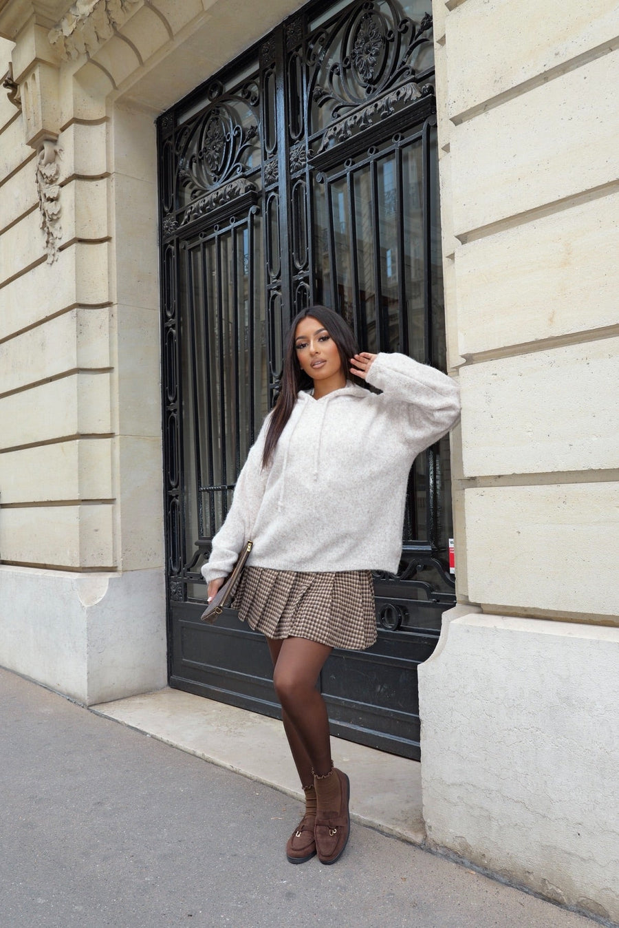 Pull à capuche Urban luxe