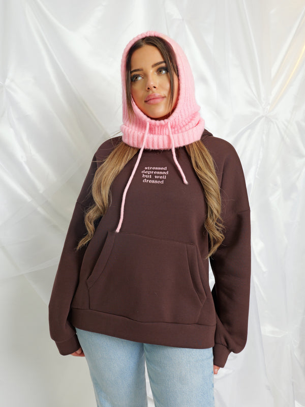 Capuche en maille