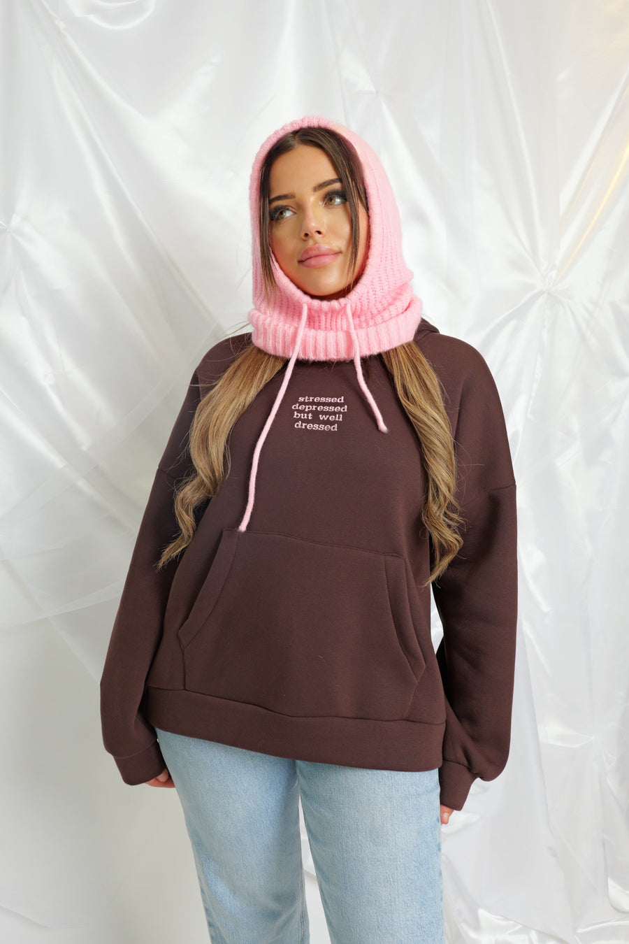 Capuche en maille